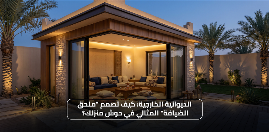 Outdoor Majlis Design: How to Create the Perfect Guest Annex in Your Backyard