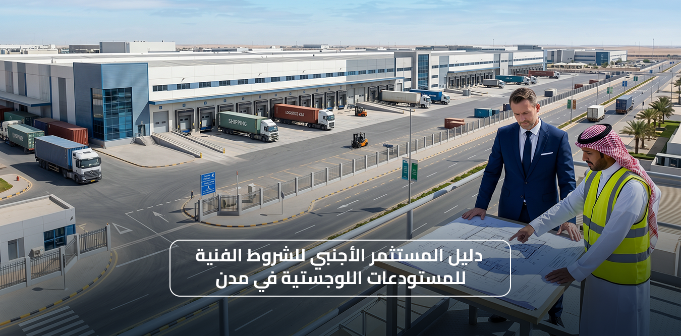 Foreign Investor’s Guide to Technical Specifications for Logistics Warehouses in "MODON"