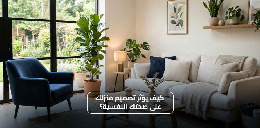 كيف يؤثر تصميم منزلك على صحتك النفسية؟